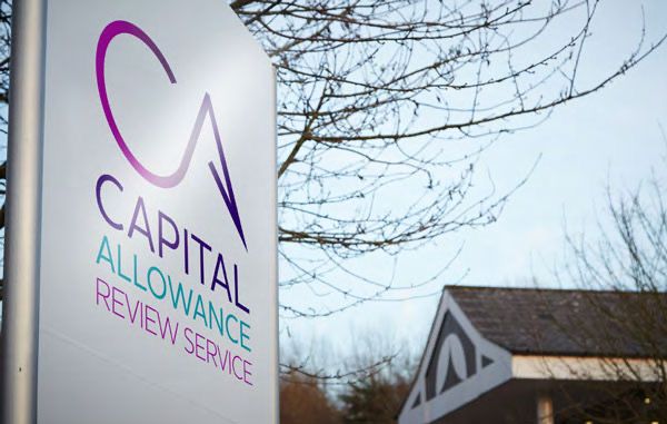 Capital Allowance Review Service signage