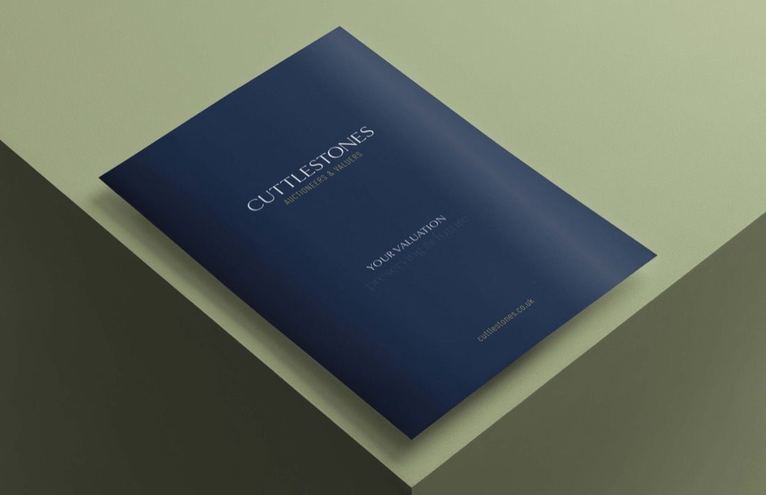 Cuttlestones valuations folder cover