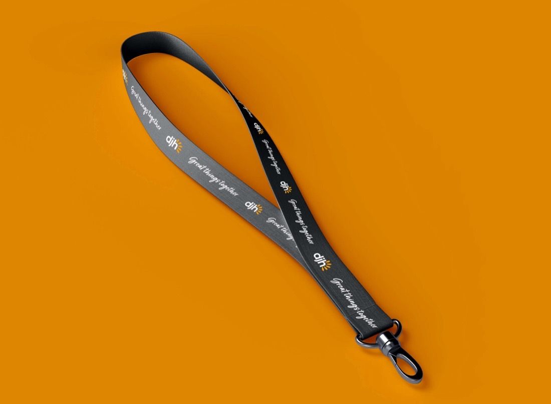 DJH lanyard design