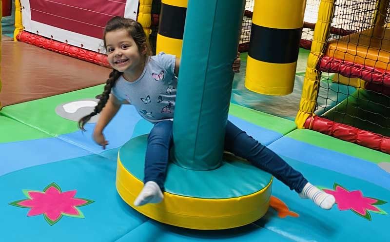 A child enjoying the PLAY@ venue